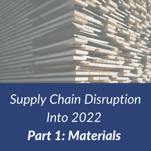 supply chain disruption of materials